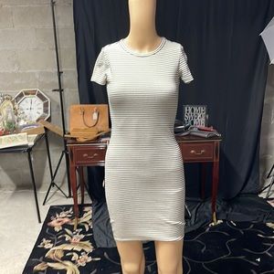 Soprano Striped ribbed dress